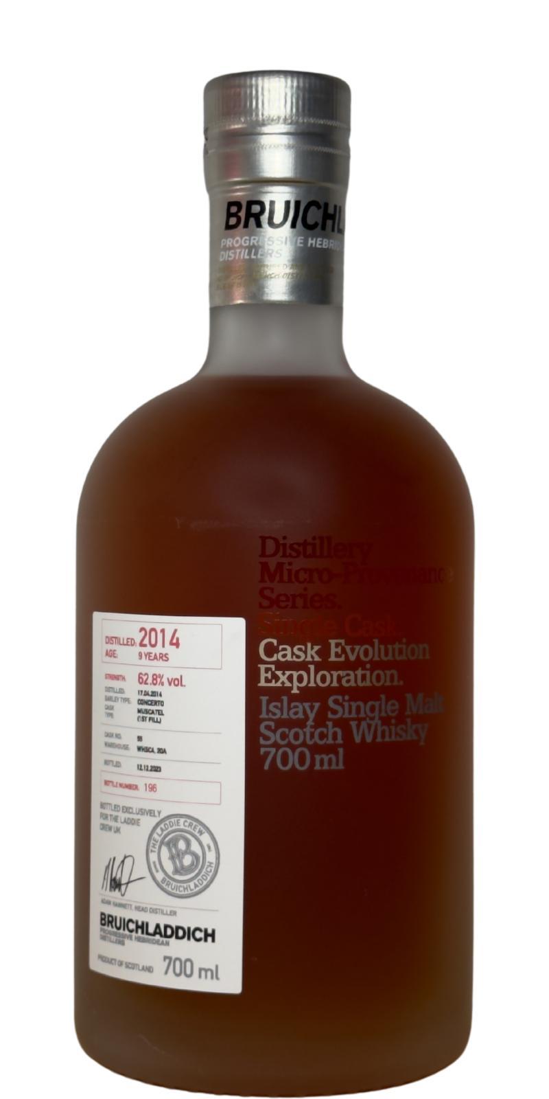 Bruichladdich 2014 Micro-Provenance Series