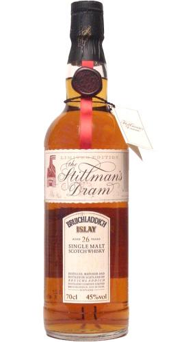 Bruichladdich 26-year-old The Stillman's Dram