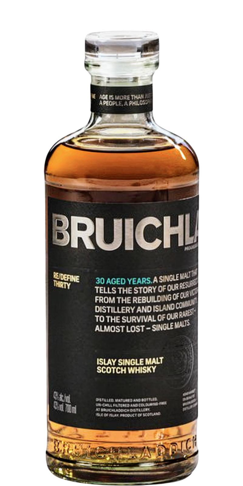 Bruichladdich 30-year-old Re/Define Thirty