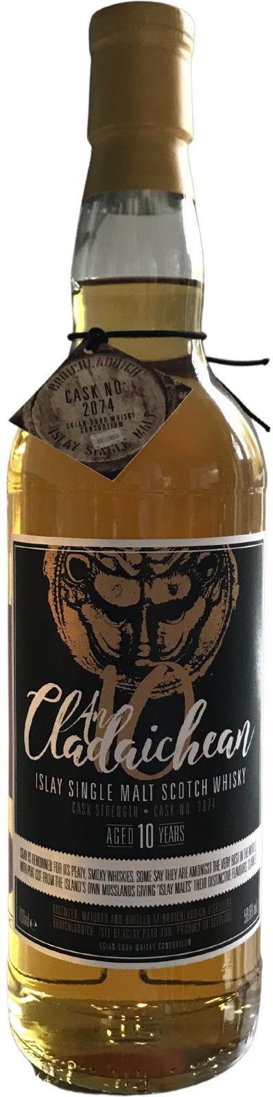 Bruichladdich An Cladaichean Private Single Cask