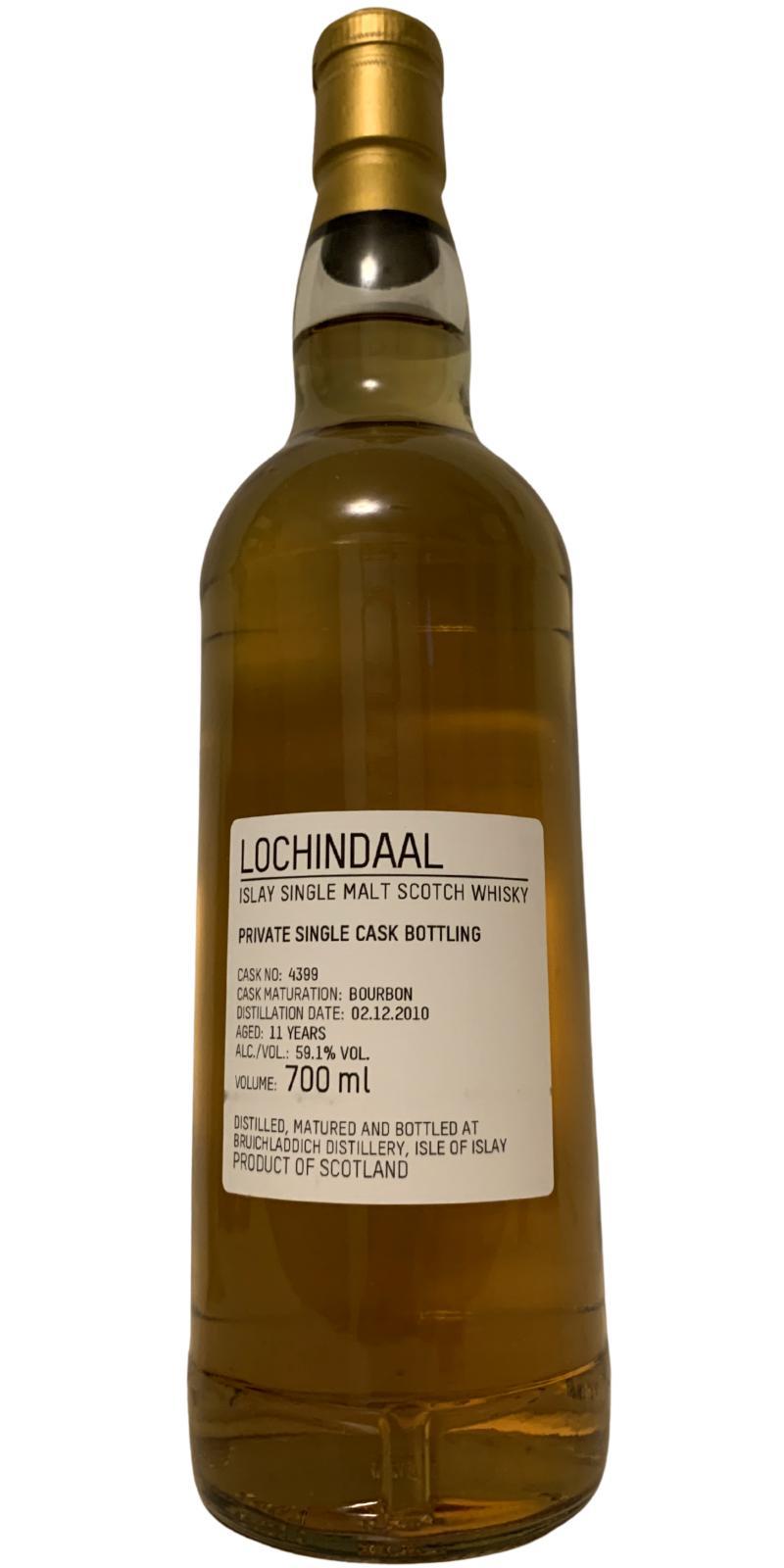 Lochindaal 2010 Private Single Cask Bottling