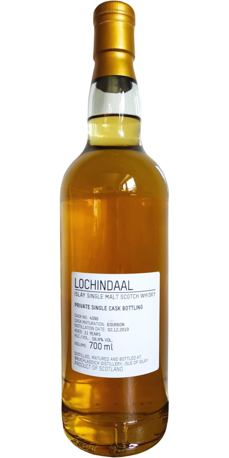 Lochindaal 2010 Private Single Cask Bottling