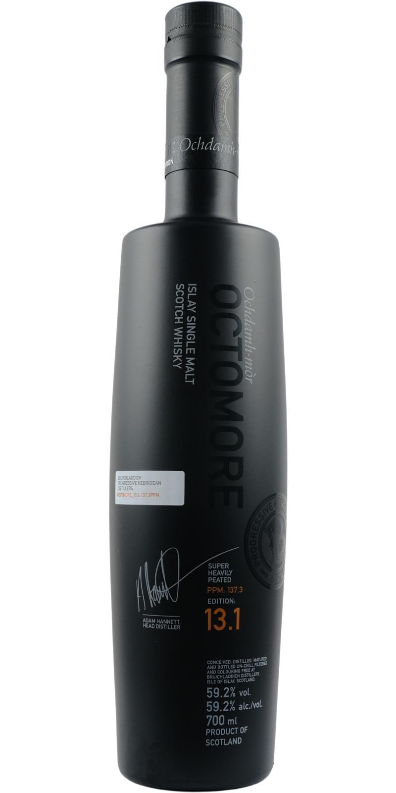 Octomore Edition 13.1 / 137.3 PPM The Impossible Equation