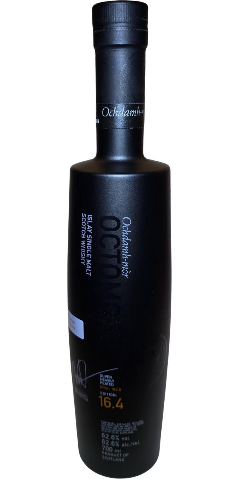 Octomore Edition 16.4 / 189.5 PPM The Impossible Equation