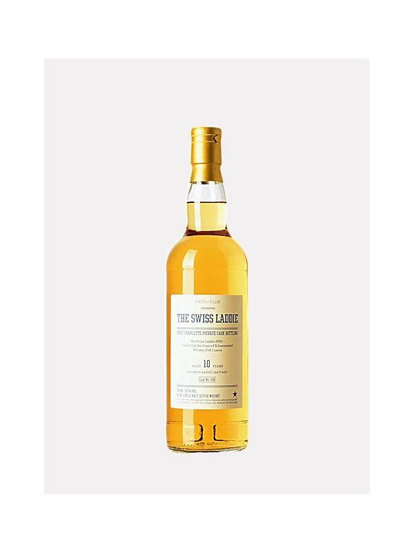 Port Charlotte 10-year-old - The Swiss Laddie Private Cask Bottling