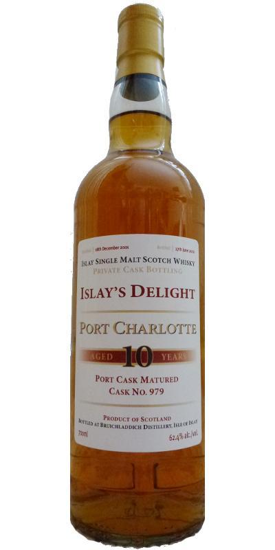 Port Charlotte 2001 Islay´s Delight - Private Cask Bottling