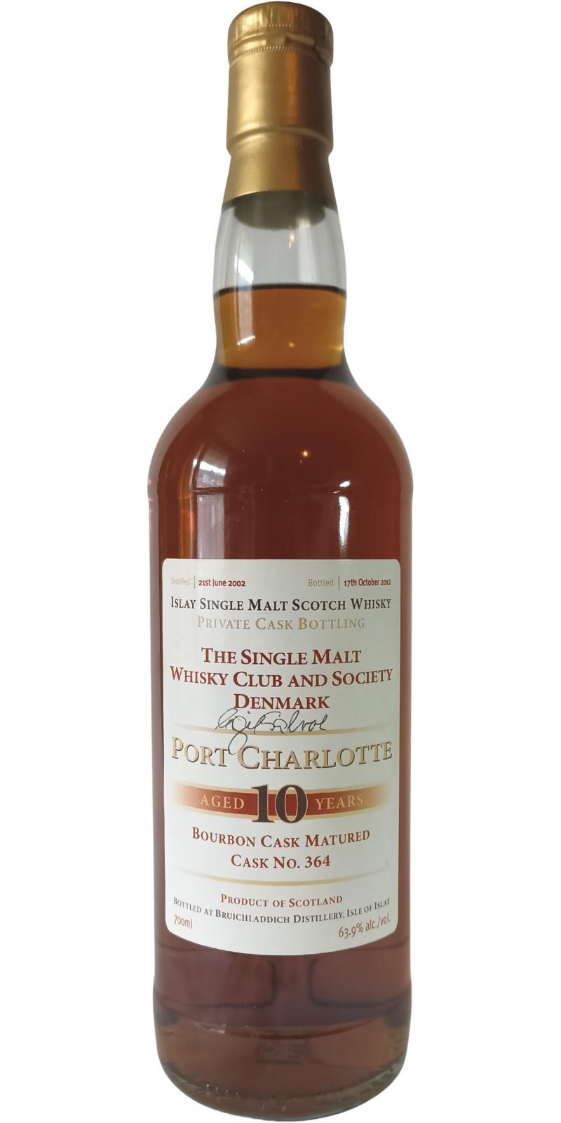 Port Charlotte 2002 Private Cask Bottling
