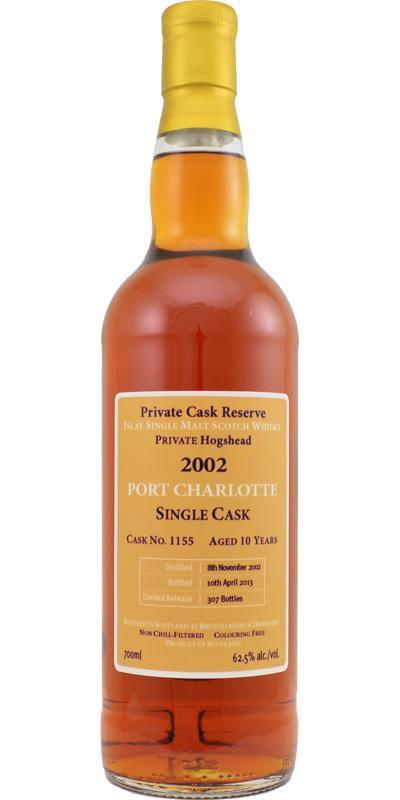 Port Charlotte 2002 Private Cask Reserve