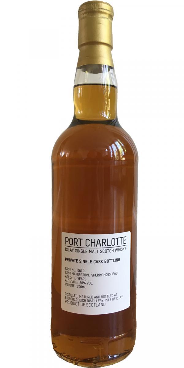 Port Charlotte 2003 Private Single Cask Bottling