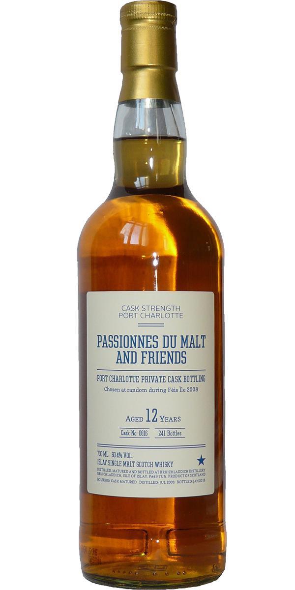 Port Charlotte 2003 Private Cask Bottling