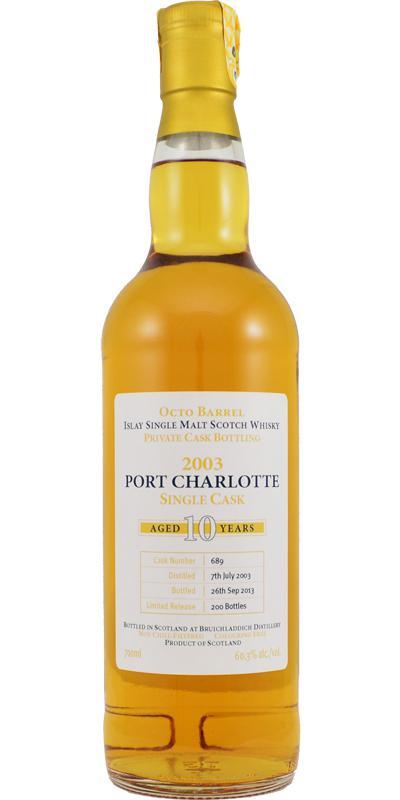 Port Charlotte 2003 Private Cask Bottling