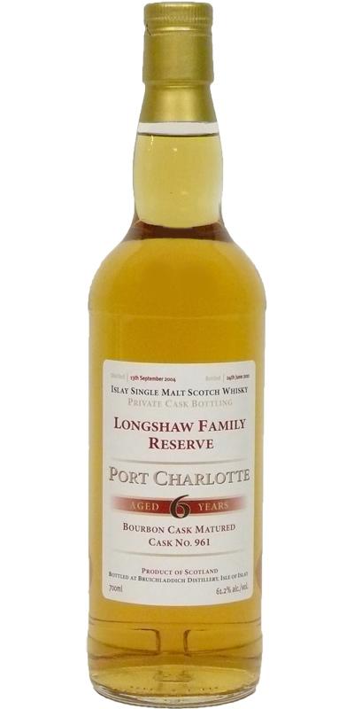 Port Charlotte 2004 Private Cask Bottling