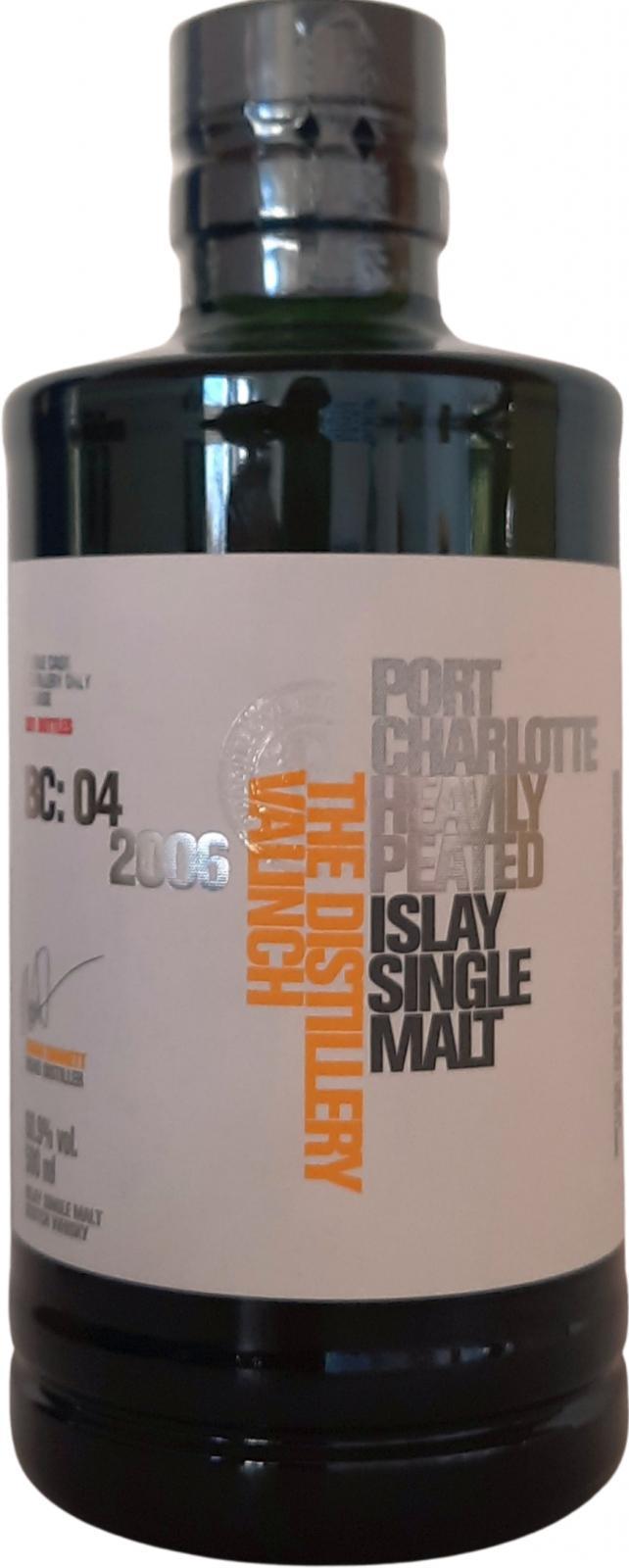 Port Charlotte BC: 04 The Distillery Valinch