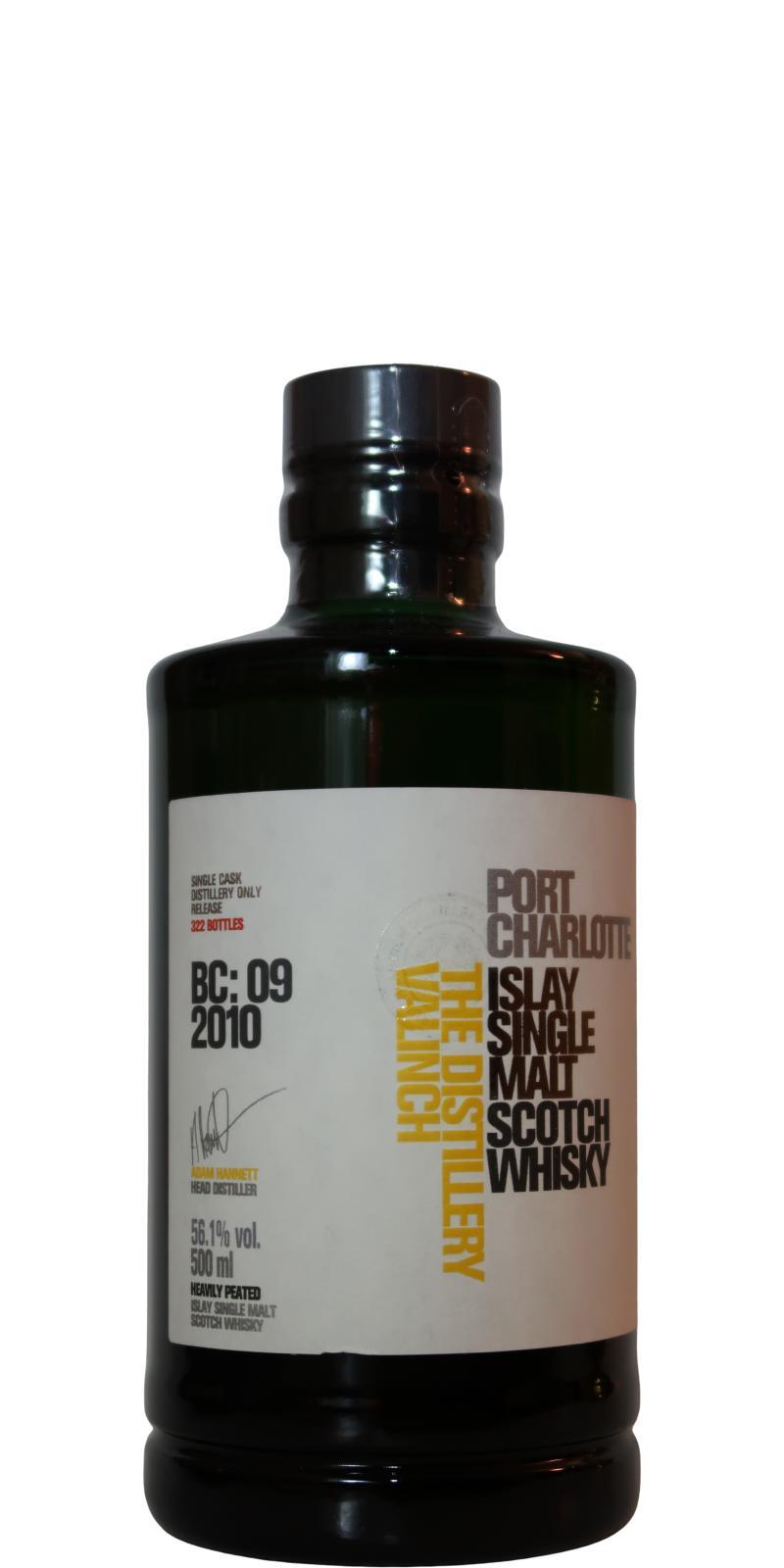 Port Charlotte BC:09 2010 The Distillery Valinch