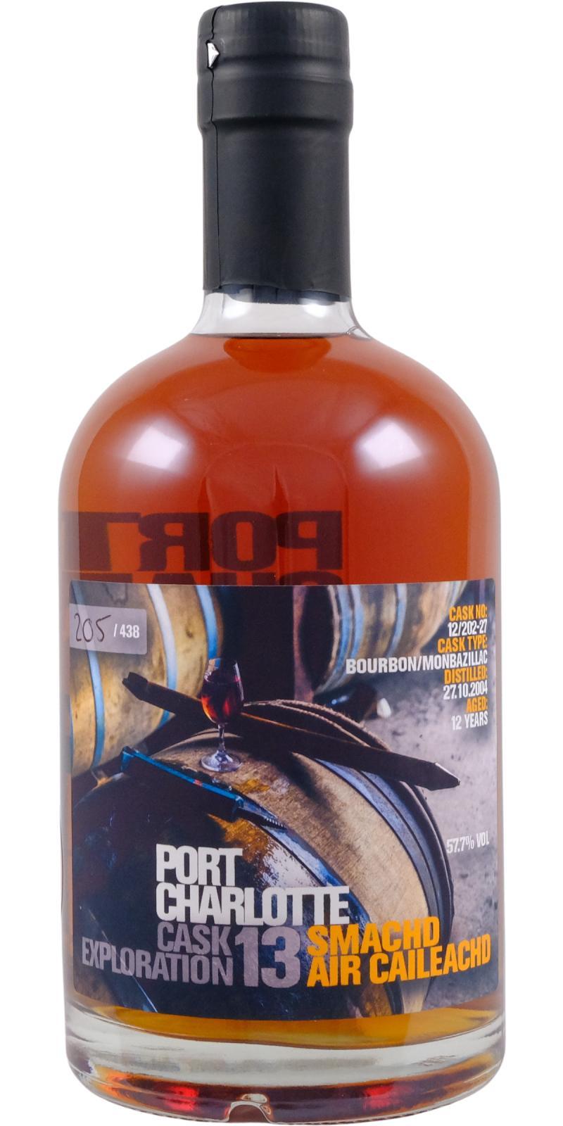 Port Charlotte Cask Exploration 13 Valinch Smachd Air Caileachd