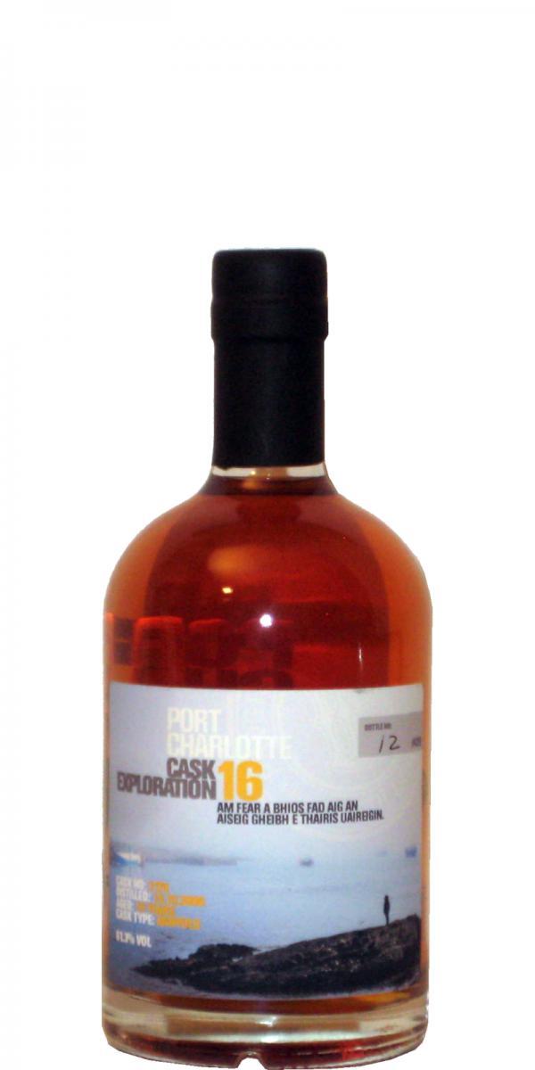 Port Charlotte Cask Exploration 16 Valinch Am Fear A Bhios Fad Aig An Aiseig Gheibh E Thairis Uaireigin