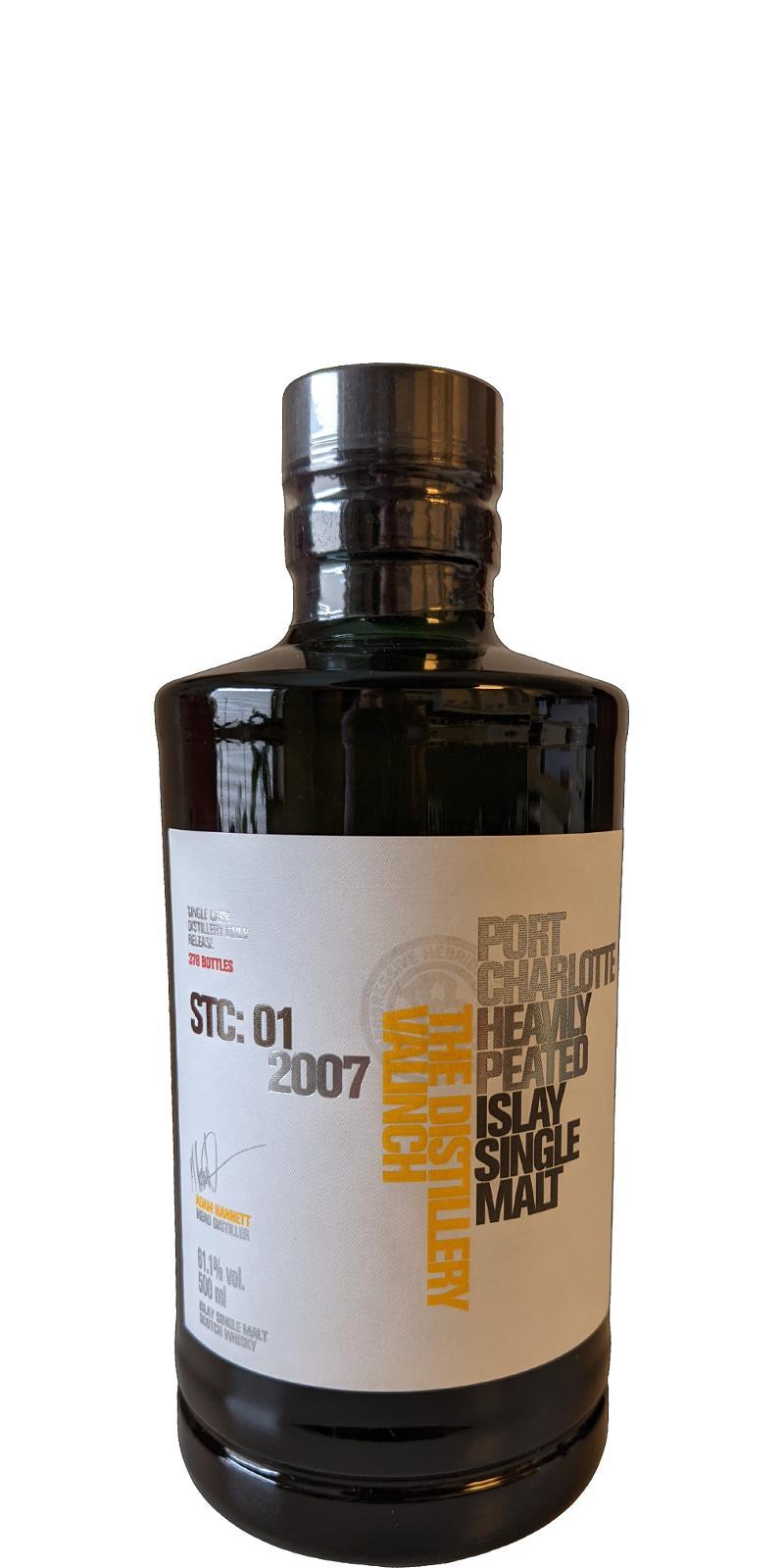 Port Charlotte STC: 01 2007 The Distillery Valinch