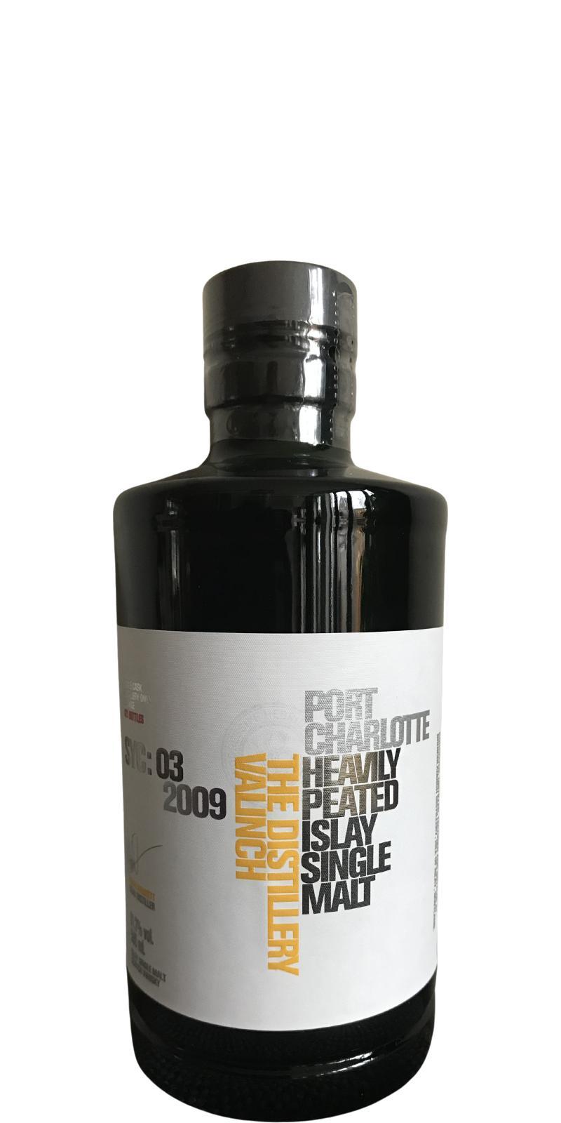 Port Charlotte SYC: 03 2009 Distillery Exclusive Valinch