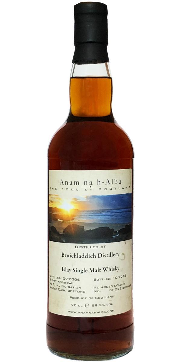 Bruichladdich 2006 ANHA The Soul of Scotland