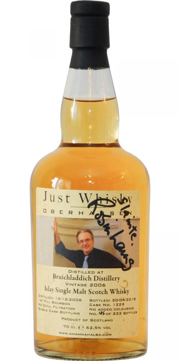 Bruichladdich 2006 ANHA Just Whisky Oberhausen
