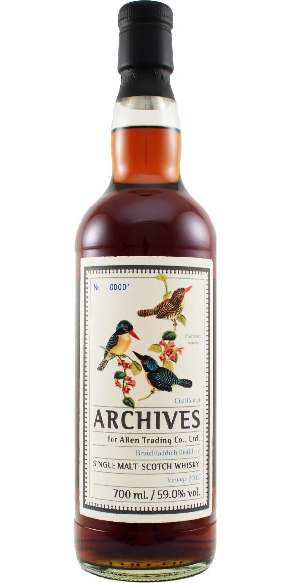 Bruichladdich 2002 Arc Birds from the Orient