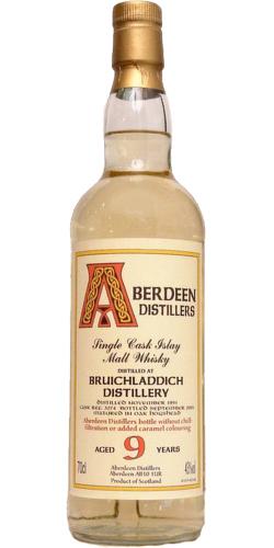 Bruichladdich 1991 BA Aberdeen Distillers