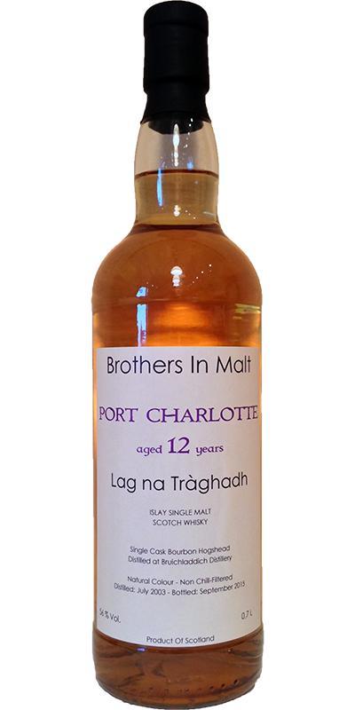 Port Charlotte 2003 BiM Lag na Tràghadh