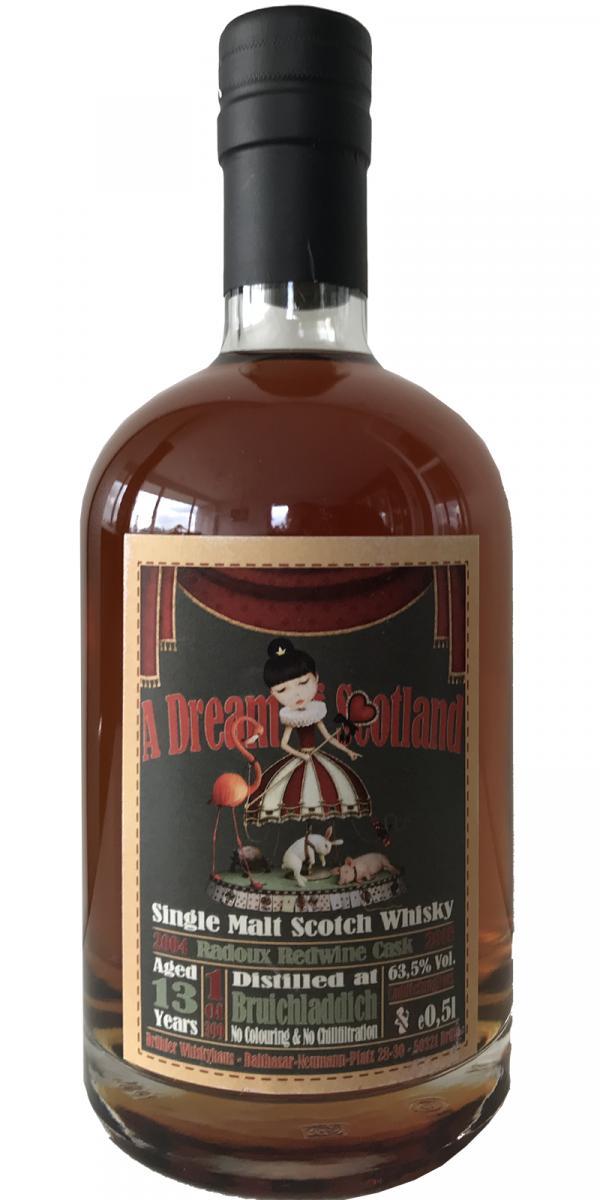 Bruichladdich 2004 BW A Dream of Scotland
