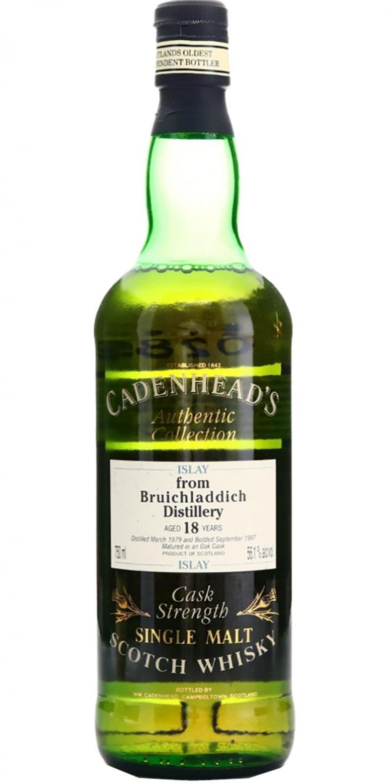 Bruichladdich 1979 CA Authentic Collection
