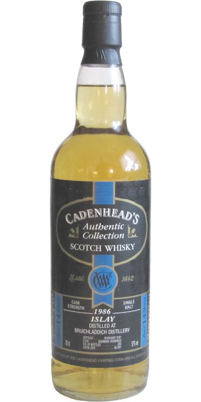 Bruichladdich 1986 CA Authentic Collection