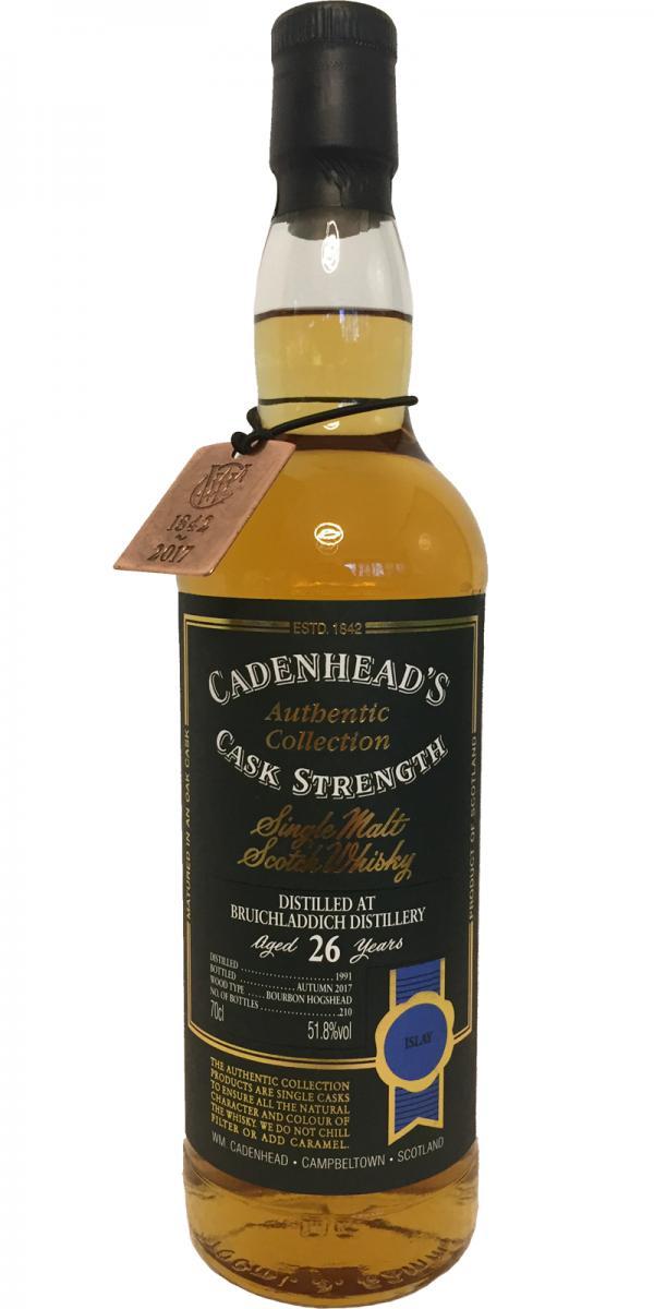 Bruichladdich 1991 CA Authentic Collection