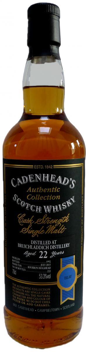 Bruichladdich 1992 CA Authentic Collection