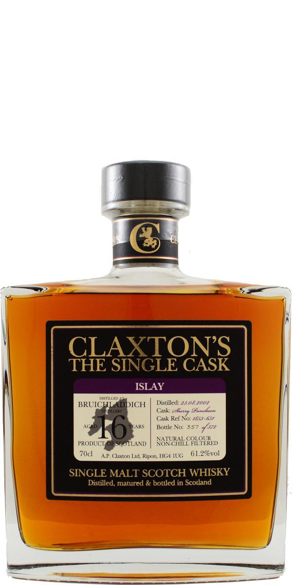 Bruichladdich 2002 Cl The Single Cask