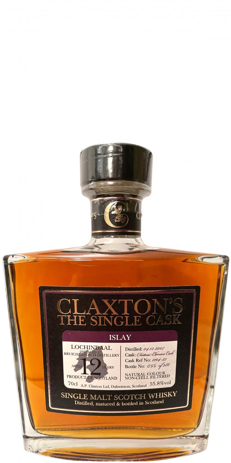 Lochindaal 2007 Cl The Single Cask