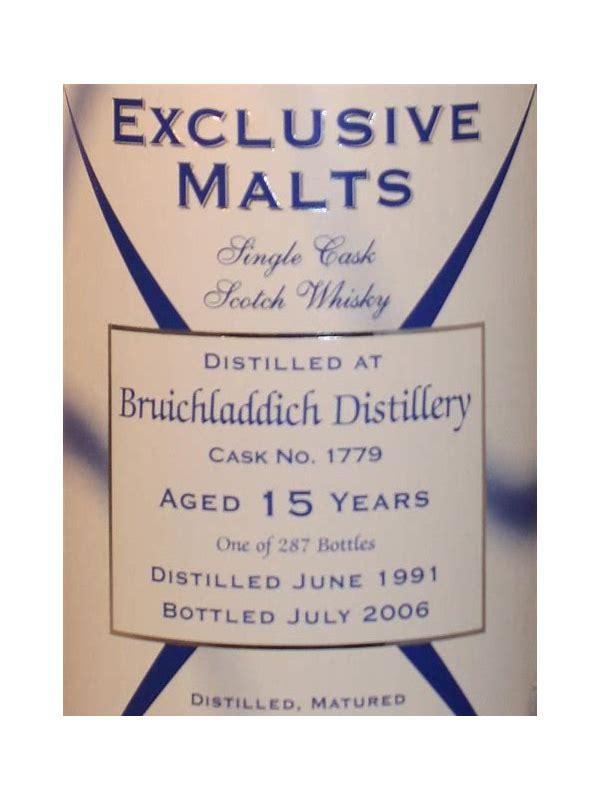 Bruichladdich 1991 CWC Exclusive Malts
