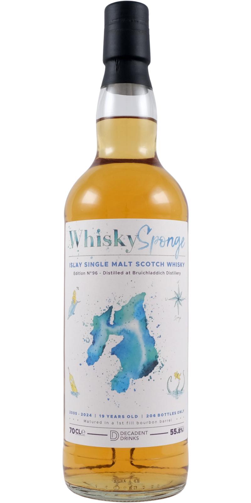 Bruichladdich 2005 DeDr Whisky Sponge