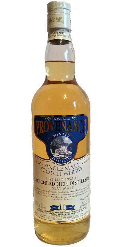 Bruichladdich 1993 McG McGibbon's Provenance