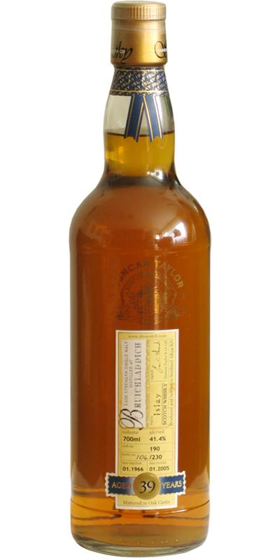 Bruichladdich 1966 DT Rare Auld