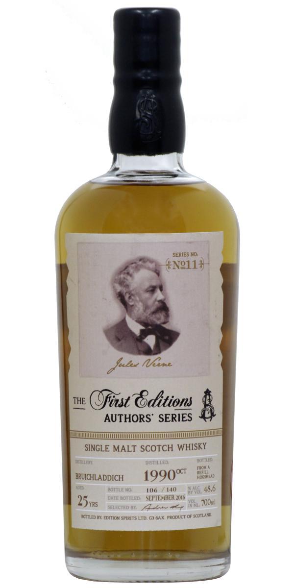 Bruichladdich 1990 ED The First Editions - Authors' Series