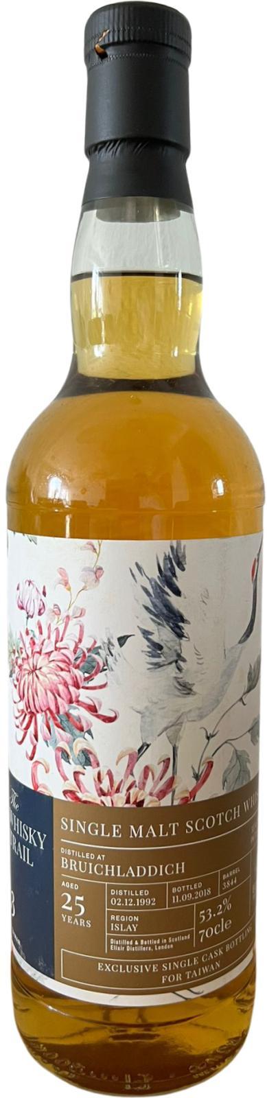 Bruichladdich 1992 ElD The Whisky Trail