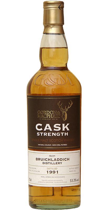 Bruichladdich 1991 GM Cask Strength