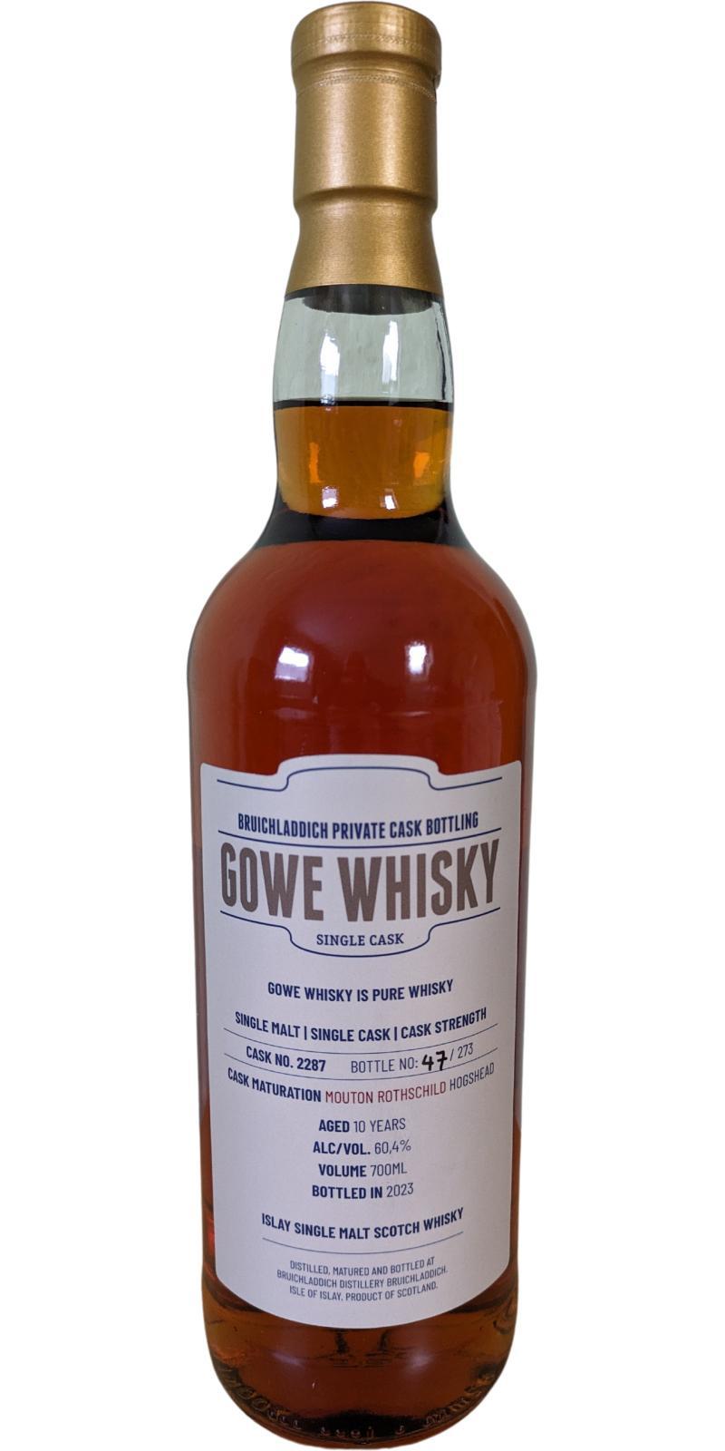 Bruichladdich 2012 Gowe Private Cask