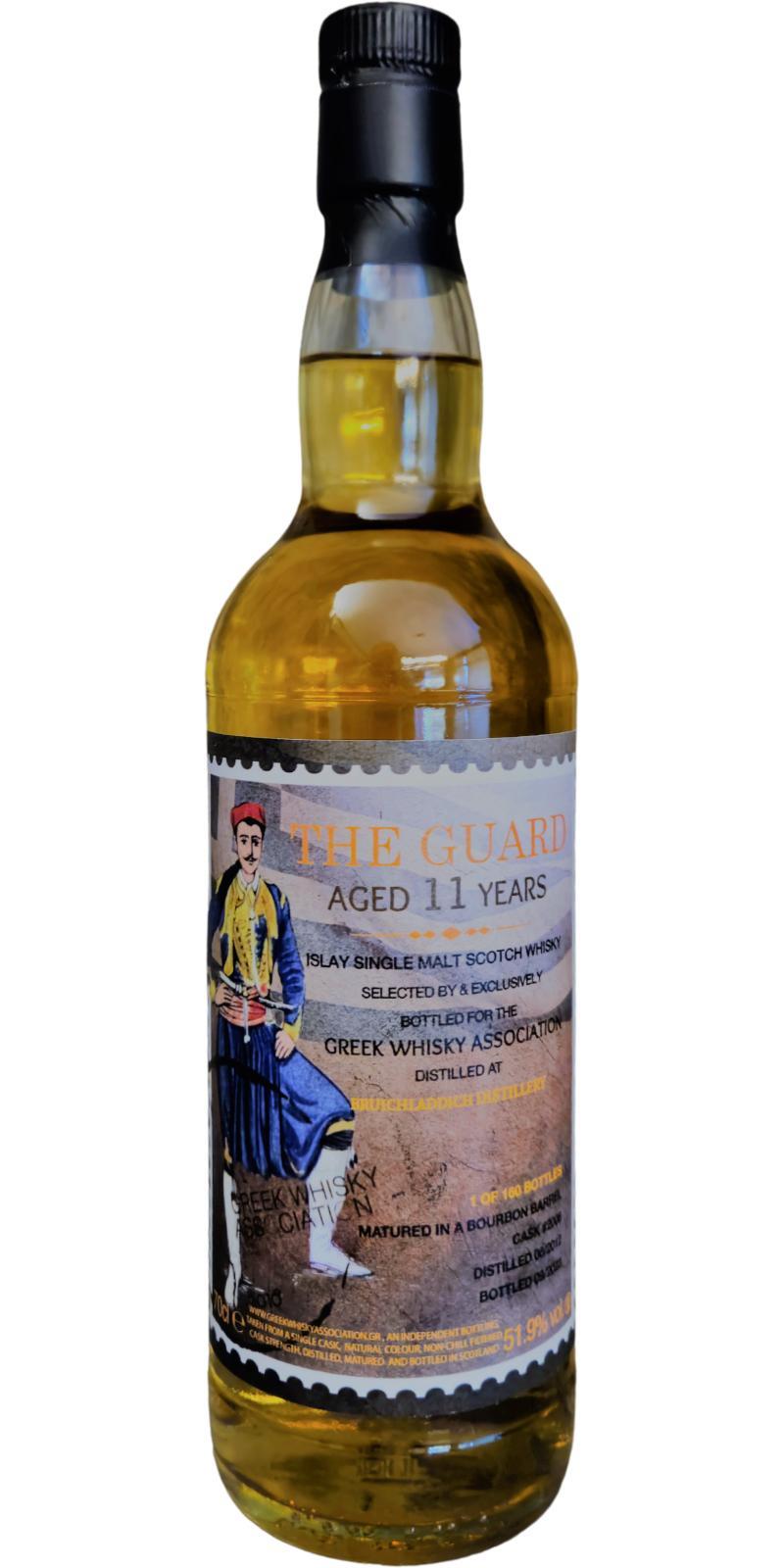 Bruichladdich 2012 GWA The Guard