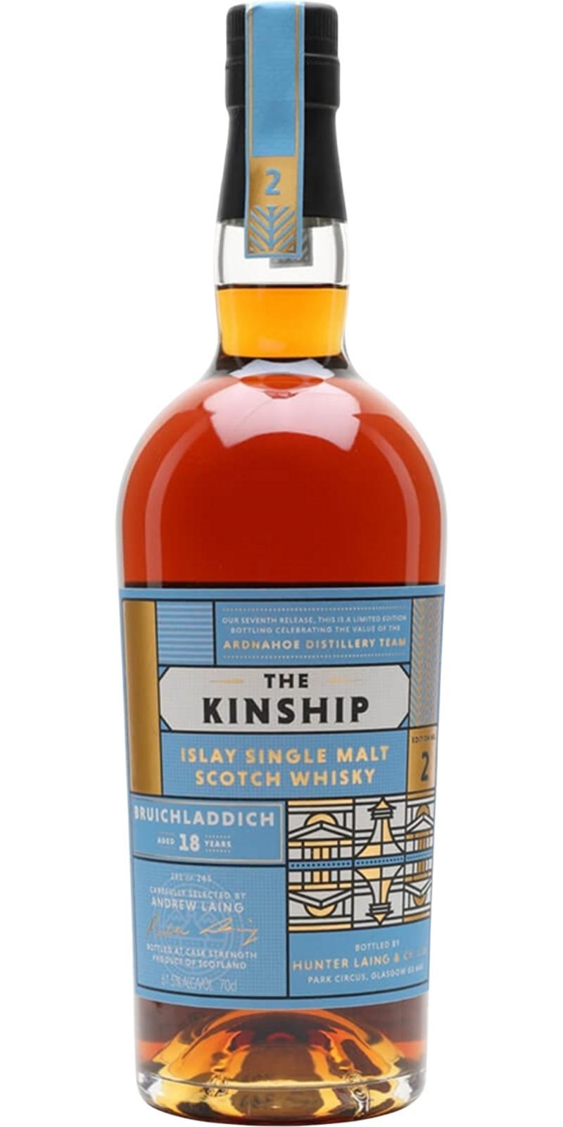 Bruichladdich 18-year-old HL The Kinship