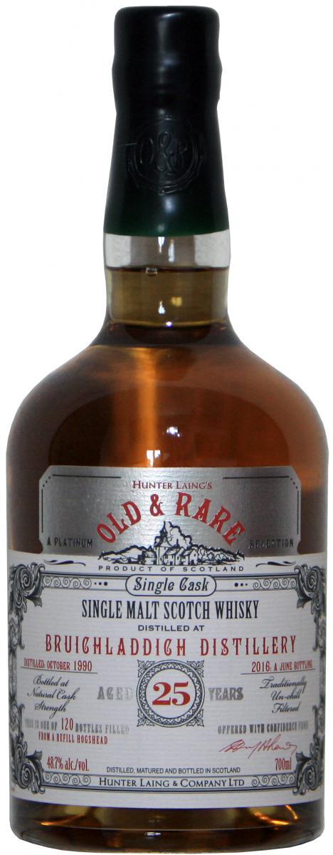Bruichladdich 1990 HL Old & Rare - A Platinum Selection