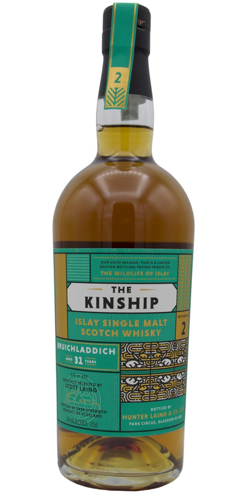 Bruichladdich 31-year-old HL The Kinship - Edition No. 2