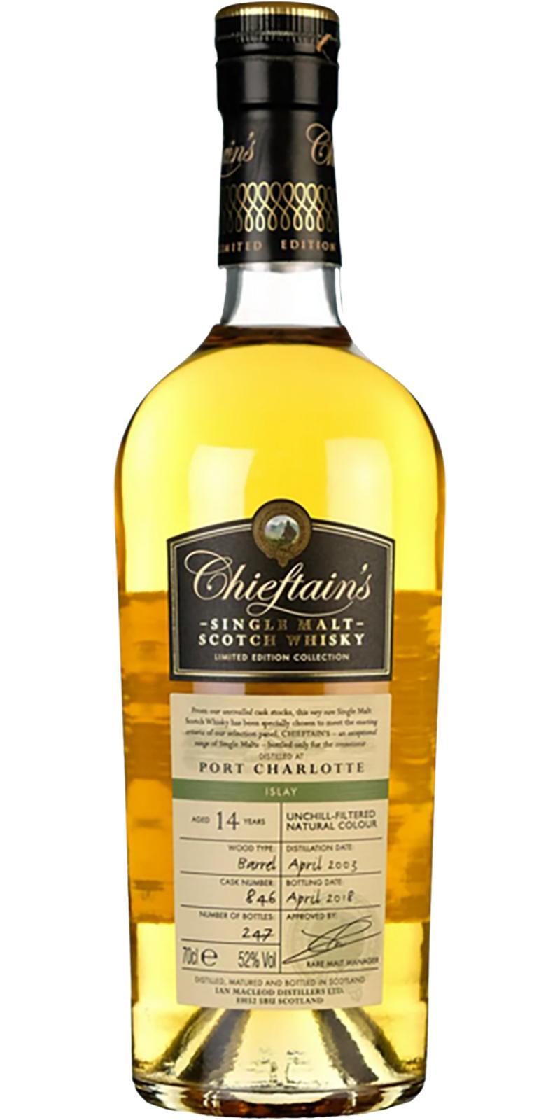 Port Charlotte 2003 IM Chieftain's