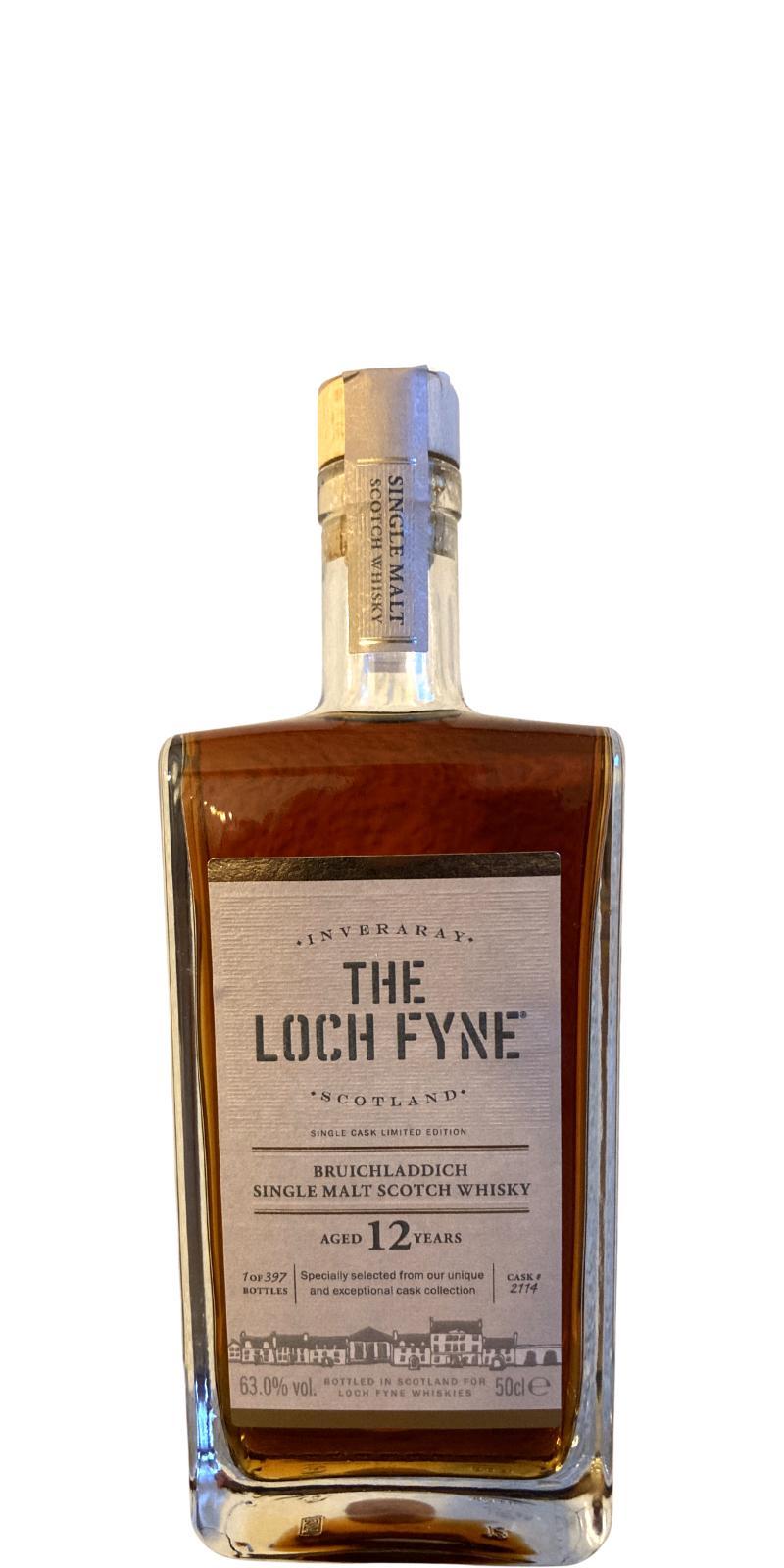 Bruichladdich 12-year-old LF Single Cask - Limited Edition
