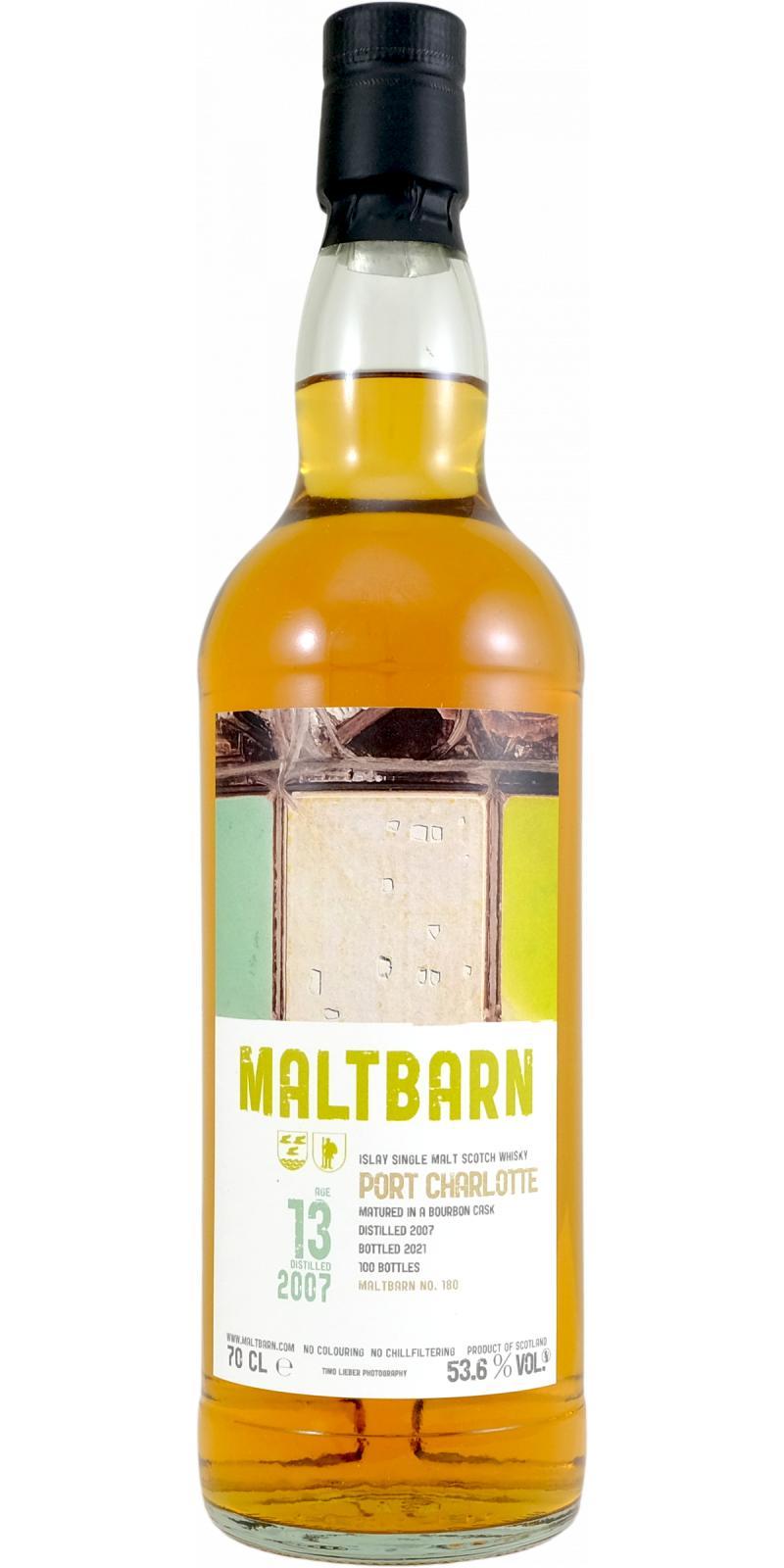 Port Charlotte 2007 MBa No. 180