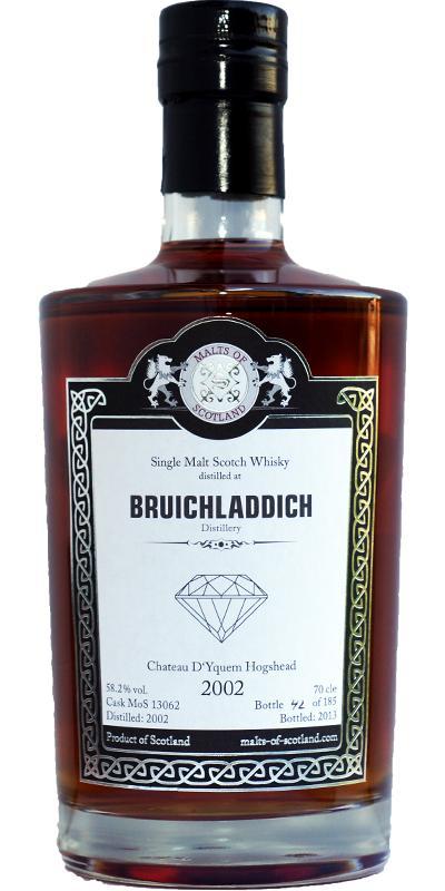 Bruichladdich 2002 MoS Diamonds